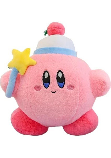 Sum Flower Yeni Magic Star Kirby Doll Peluş Oyuncak Sevimli Kız Yastık (Yurt Dışından)