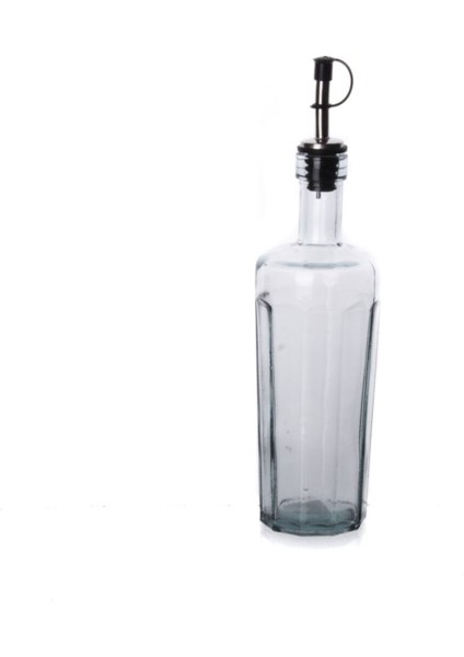 Beyaz Yağ Şişesi 500 cc, şık ve kullanışlı tasarım, 57013 kodu