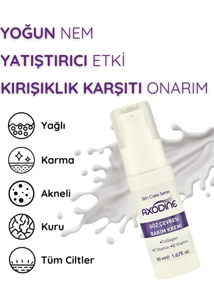 Yaşlanma Karşıtı Botox Etkili Dolgunlaştırıcı Göz Çevresi Bakım Kremi 50 ML