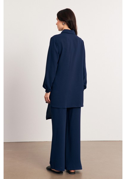Perla Tunik Pantolon Takım - Indigo indirimleri