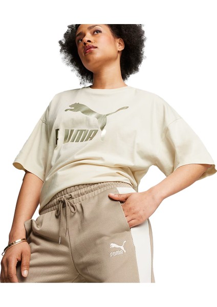 Iconic T7 Track Kadın Bej Antrenman Eşofman Altı 62799567 fırsatları