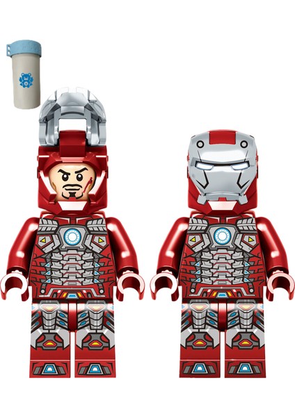 Brave Bullçelik Yapı Taşı Minifigürleri, Küçük Parçacık Minifigürleri, Çocuk Oyuncakları, Iki Paket4.5cm (Yurt Dışından)