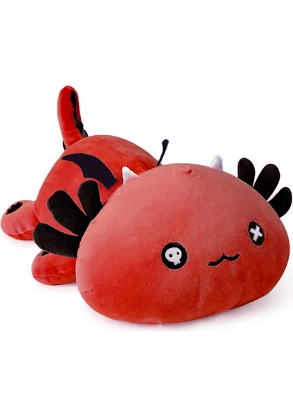 Brave Bull。sevimli Salamander Peluş Oyuncak, Yumuşak Dolması Hayvan Salamander Peluş Yastık, Kawaii Çocuk Peluş Oyuncak (Yeşil Salamander, 36 Inç) (Yurt Dışından)