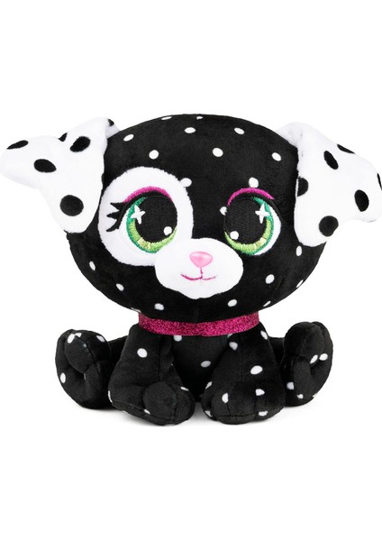 Brave Bull。tasarımcı Moda Pet Dottie Woofington Premium Köpek Peluş Hayvan Yumuşak Peluş, Glitter Siyah ve Beyaz 6 Inç (Yurt Dışından) fiyatları