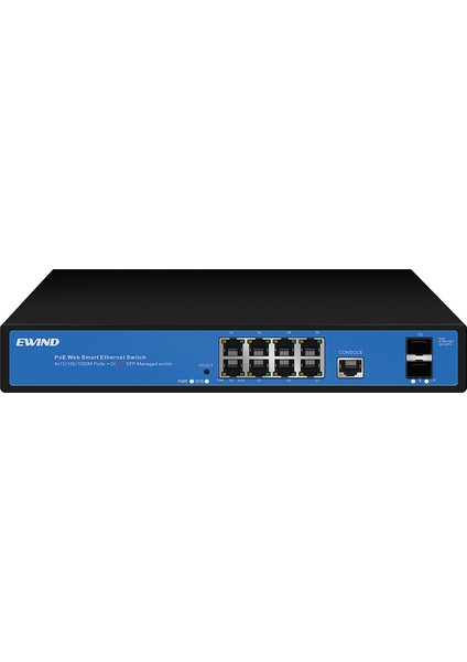 Ewınd EW-S2910GM-AP 8*ge Poe+ 2*gf Sfp Managed Poe SWITCH(120W)