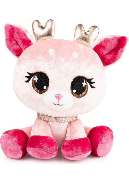 Brave Bull。tasarımcı Moda Pet Dottie Woofington Premium Köpek Peluş Hayvan Yumuşak Peluş, Glitter Siyah ve Beyaz 6 Inç (Yurt Dışından)