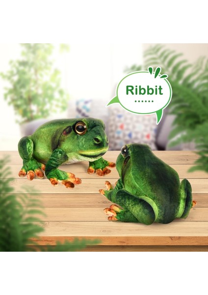 Brave Bull。peluş Gerçekçi Kurbağa Doldurulmuş Hayvan Oyuncak 9 Inç Yumuşak Peluş Oyuncak Noel Doğum Günü Hediyesi Erkek Kız Çocuklar Için Bebekler (Yurt Dışından) modelleri