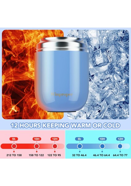 ，，16 Oz Sıcak Gıda Termos Çocuklar Yalıtımlı Gıda Kavanoz Paslanmaz Çelik Vakum Çorba Yalıtımlı Öğle Yemeği Kabı Çocuk Öğle Yemeği Termos Kaşıkla (Yurt Dışından) modelleri