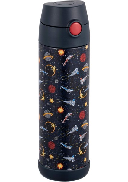 Çocuk Su Şişesi Yalıtımlı Paslanmaz Çelik Pipetli Termos (Kız/erkek) – Lama 12 Oz. (Yurt Dışından)