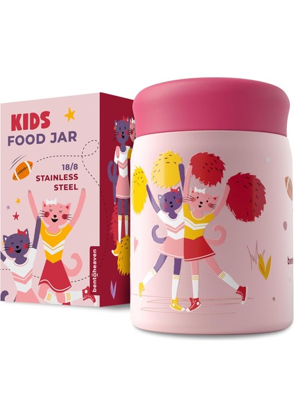 , Çocuk Mama Kavanozu (10 Oz) Vakum Yalıtımlı Yemek Kabı Çift Duvarlı Paslanmaz Çelik Yiyecekleri Sıcak/soğuk Tutar Öğle Yemeği Kutusu Yalıtımlı (Yurt Dışından)