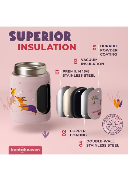 , Çocuk Mama Kavanozu (10 Oz) Vakum Yalıtımlı Yemek Kabı Çift Duvarlı Paslanmaz Çelik Yiyecekleri Sıcak/soğuk Tutar Öğle Yemeği Kutusu Yalıtımlı (Yurt Dışından) fırsatları