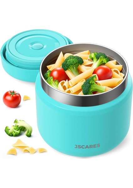Sıcak Yemek Için 12 Oz Çocuk Yalıtımlı Gıda Kavanoz Geniş Ağızlı Çorba Yalıtımlı Gıda Kavanoz Yalıtımlı Öğle Yemeği Kabı Vakum Termos - Açık Mavi (Yurt Dışından) fiyatları