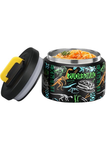 ， Oz Çorba Yalıtımlı Geniş Ağızlı Vakum Yalıtımlı Sıcak Yemek Kavanozu Sızdırmaz Paslanmaz Çelik Sıcak ve Soğuk Yemek Için Gıda Yalıtımı Çocuk Yemeği Öğle Yemeği Çorba Kabı (Yurt Dışından)