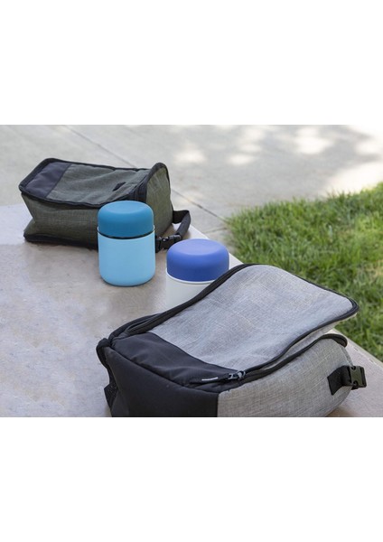 Oz Yalıtımlı Gıda Kavanozu Sıcak Yemek ve Çorba Kompakt Paslanmaz Çelik Vakumlu Öğle Yemeği Kabı - Gök Mavisi (Yurt Dışından) fırsatları