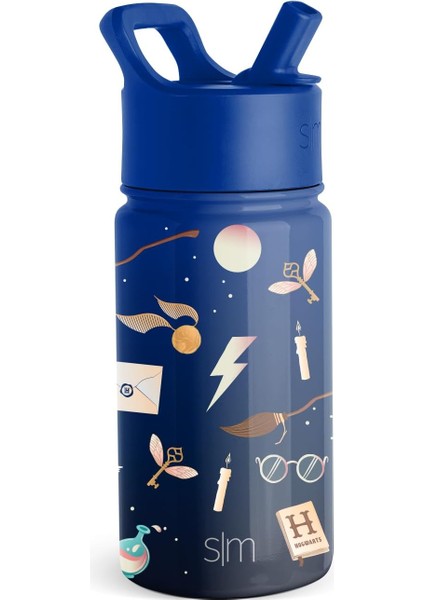 ， Hasır Kapaklı Çocuk Su Şişesi | Yeni Yürümeye Başlayan Çocuklar ve Erkek Çocuklar Için Yalıtımlı Paslanmaz Çelik Yeniden Kullanılabilir Bardak | (Yurt Dışından)