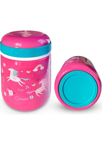 Çocuklar Yalıtımlı Çorba Öğle Yemeği Yalıtımlı Paslanmaz Çelik Geniş Ağızlı Kavanoz Kızlar Yürüyor Okul Öncesi Sızdırmaz Kolay Kavrama Termal Vakum Mühürlü 10 Oz (Robot) (Yurt Dışından)