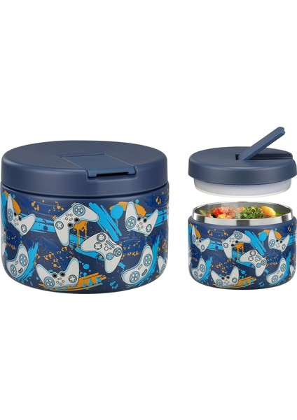 12 Oz Çocuklar Çorba Yalıtımlı Vakumlu Gıda Kavanoz Yapış Kapaklı Paslanmaz Çelik Geniş Ağızlı Sızdırmaz Öğle Yemeği Kabı Okul Gezileri Için 1 Paket (Yurt Dışından)