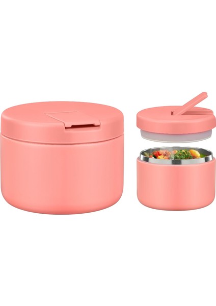 12 Oz Çocuklar Çorba Yalıtımlı Vakumlu Gıda Kavanoz Yapış Kapaklı Paslanmaz Çelik Geniş Ağızlı Sızdırmaz Öğle Yemeği Kabı Okul Gezileri Için 1 Paket (Yurt Dışından)