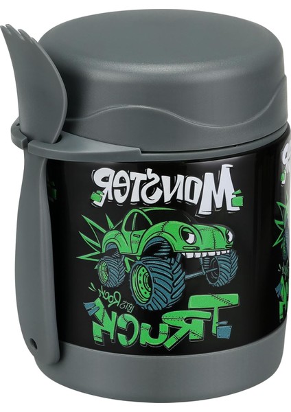 ， 10 Oz Çorba Yalıtımlı Öğle Yemeği Yalıtımlı Çocuk Maması Kaşıklı Kavanoz Yalıtımlı Gıda Kabı Sızdırmaz Paslanmaz Çelik Geniş Ağızlı Öğle Yemeği Kavanozu (-Benzersiz Ma) (Yurt Dışından)