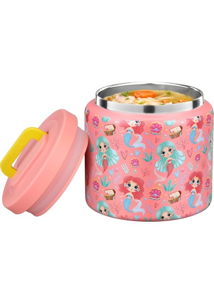 ，，13.5 Oz Çorba Yalıtımlı Geniş Ağızlı Vakum Yalıtımlı Gıda Kavanoz Sızdırmaz Paslanmaz Çelik Sıcak ve Soğuk Gıda Için Gıda Yalıtımı Çocuk Gıda Öğle Yemeği Çorba Kabı (Yurt Dışından)