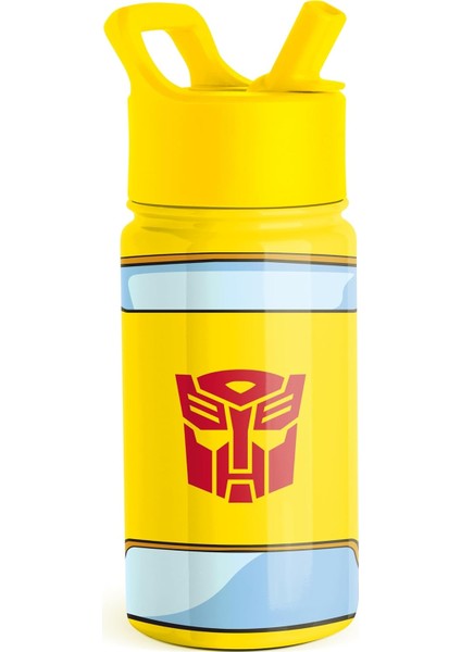 ， Hasır Kapaklı Çocuk Su Şişesi | Yeni Yürümeye Başlayan Çocuklar ve Erkek Çocuklar Için Yalıtımlı Paslanmaz Çelik Yeniden Kullanılabilir Bardak | (Yurt Dışından)