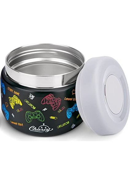 Oz Çocuk Paslanmaz Çelik Yalıtımlı Gıda Kavanoz Geniş Ağızlı Anti-Sızıntı Çorba Yalıtımlı Konteyner Seti Mavi Yeşil Denizkızı (Yurt Dışından)