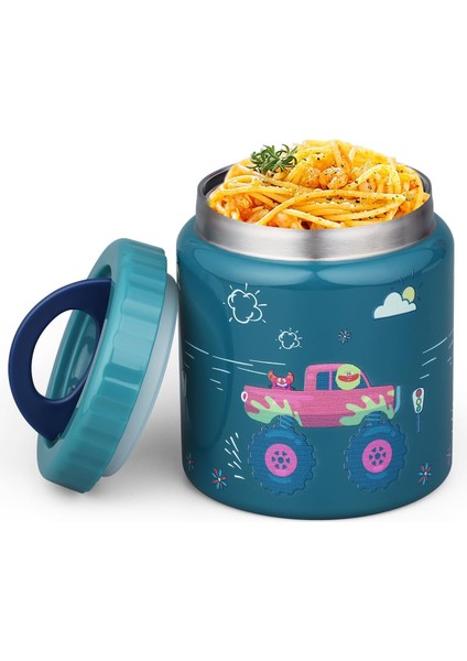 Çocuklar Için Yalıtımlı Yiyecek Kavanozu Kapasitesi 17 Ons, Sıcak ve Soğuk Yiyeceklere Uygun, Sızdırmaz Vakumlu Paslanmaz Çelik Tasarım (Yurt Dışından) fiyatları
