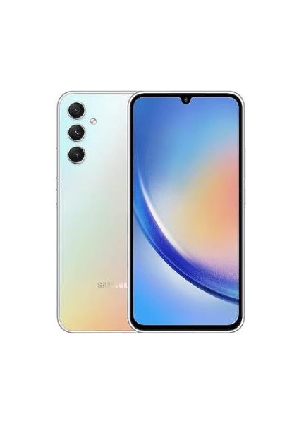 Yenilenmiş Samsung Galaxy A34 128GB -B Kalite- Gümüş