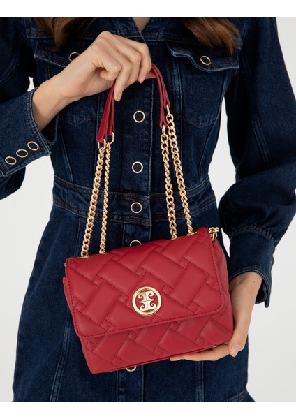 Kadın Kırmızı Çapraz Çanta 50296313-VR030 fiyatları