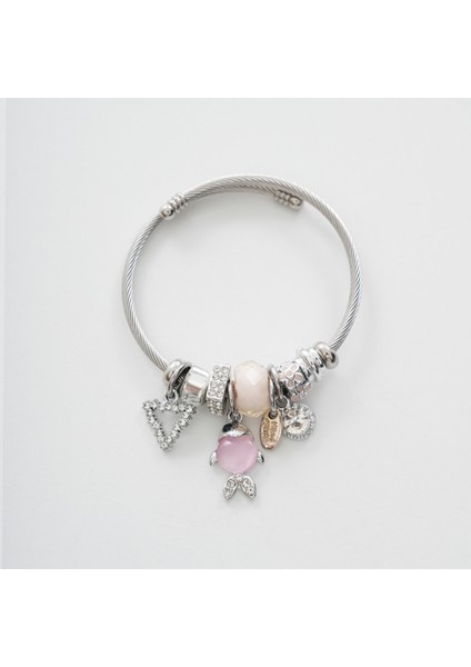 Pink Fish Charm Bileklik fiyatları