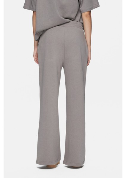 DAPHNE Gri Nakışlı Standard Fit Kadın Eşofman Alt modelleri