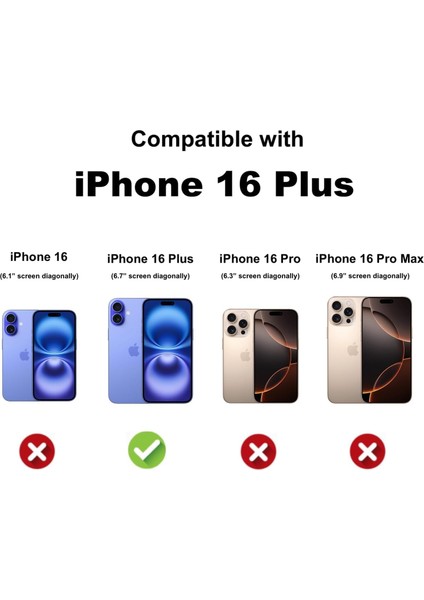 iPhone 16 Plus Kılıf Magsafe Şarj Özellikli Arkası Sararmaz Sert Şeffaf Pc Kenarı Silikon Kapak fiyatları