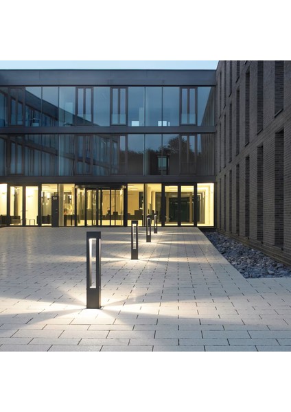 Luma Alüminyum Bahçe Yürüyüş Yolu Aydınlatma Bollard 60 cm fiyatları