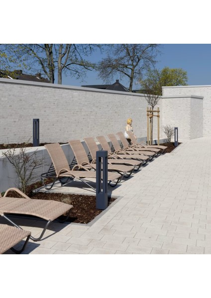 Luma Alüminyum Bahçe Yürüyüş Yolu Aydınlatma Bollard 60 cm modelleri