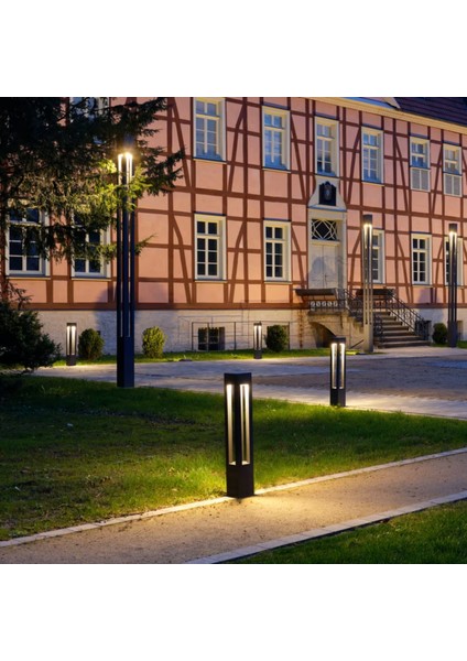 Luma Alüminyum Bahçe Yürüyüş Yolu Aydınlatma Bollard 60 cm indirimleri