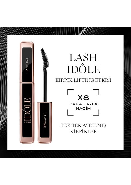 Lash Idôle Lifting Etkili Hacim Veren Maskara 01 Siyah 3614273066365