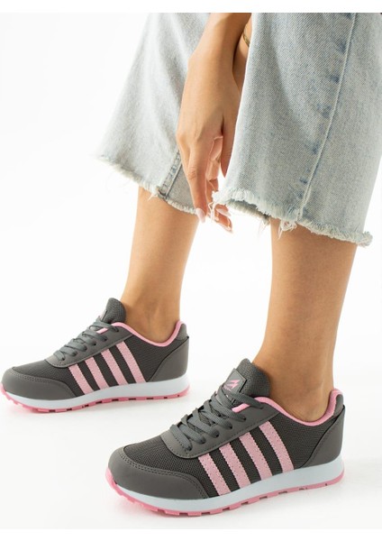 Kadın Günlük Rahat Taban File Bağcıklı Hafif Esnek Yürüyüş Sneaker Spor Ayakkabı 2024 fiyatları