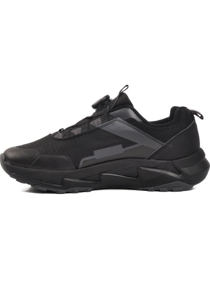 Ayakmod 04803 Misina Bağcıklı Siyah Erkek Sneaker