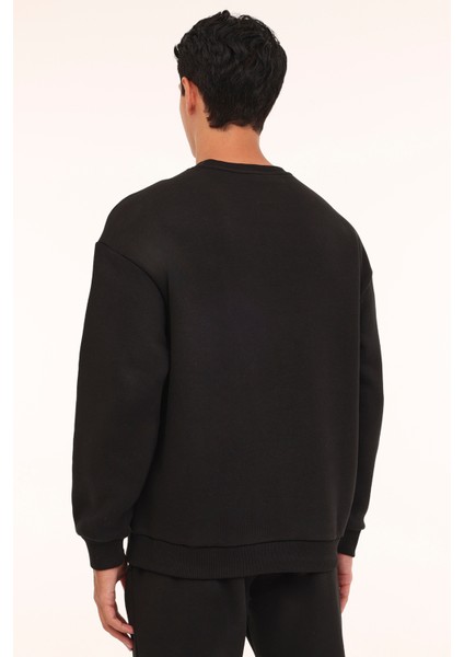 ml Yuma 16UZD102 4pr Siyah Erkek Sweatshirt fiyatları