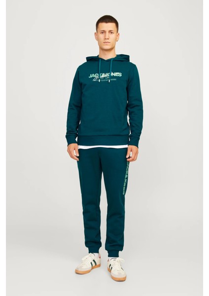 Jjalvis Pamuklu Relaxed Fit Kapüşonlu Yaka Sweat Erkek Sweat 12256848. modelleri