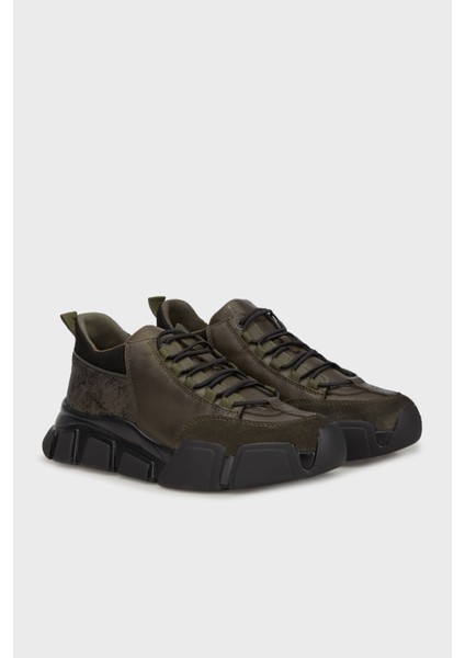 Hakiki Deri Sneaker Ayakkabı Erkek Ayakkabı 15220006H6 fiyatları
