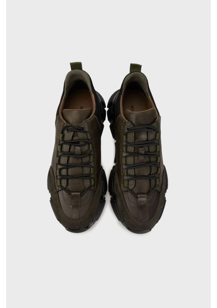 Hakiki Deri Sneaker Ayakkabı Erkek Ayakkabı 15220006H6 fırsatları