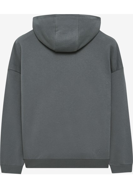 M Essential Hoodie Sweatshirt Erkek Antrasit Sweatshirt S242110-003 fiyatları