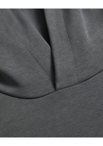 M Essential Hoodie Sweatshirt Erkek Antrasit Sweatshirt S242110-003 modelleri