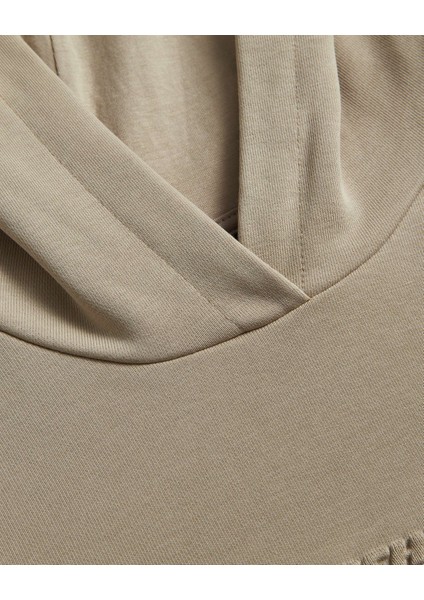 W Essential Hoodie Sweatshirt Kadın Gri Sweatshirt S242111-013 fırsatları