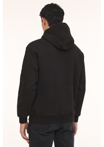 M-Angulo Hoodıe 4pr Siyah Erkek Sweatshirt fiyatları