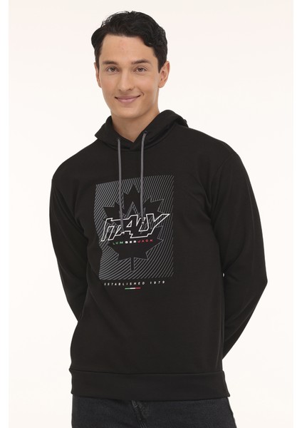 ML RENATO 17SD1047 4PR Siyah Erkek Sweatshirt