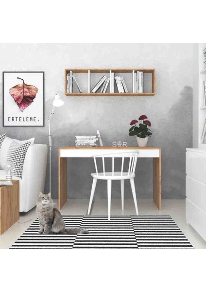 Ahşap Çok Amaçlı Raflı Çalışma Masası Mdf fiyatları