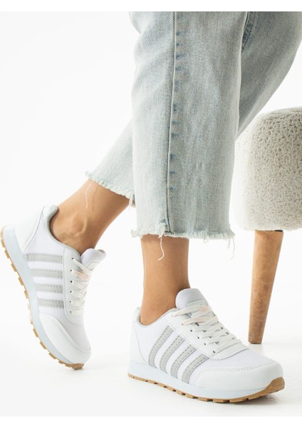 Kadın Günlük Rahat Taban File Bağcıklı Hafif Esnek Yürüyüş Sneaker Spor Ayakkabı 2024 fiyatları