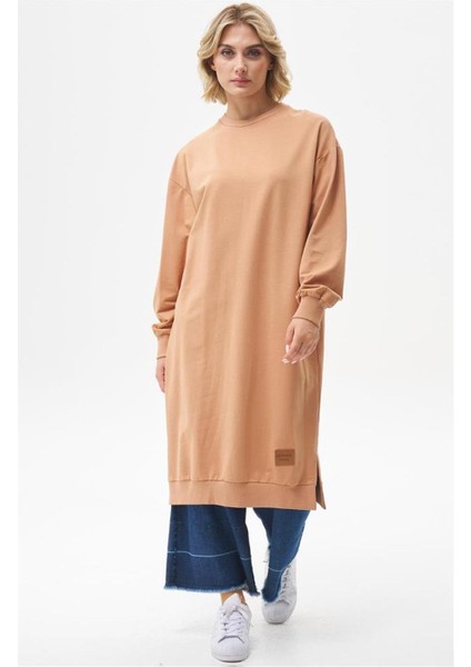 Uzun Kollu Sweat Taba levidor
